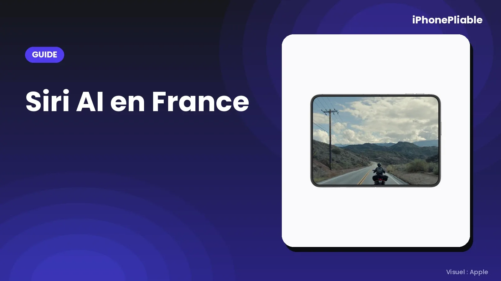 Siri et Apple Intelligence sur l’iPhone Duo