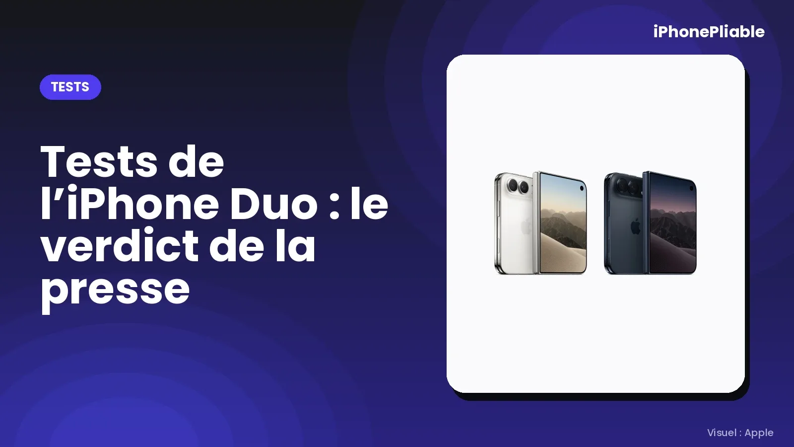 Tests de l’iPhone Duo : notes, forces et faiblesses selon la presse